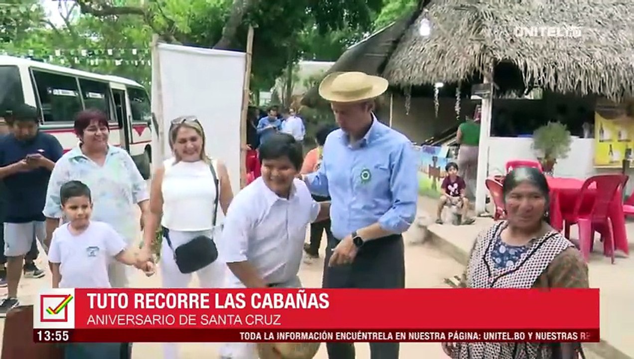 Tuto Quiroga intensifica campaña en Santa Cruz y visita las cabañas del Piraí