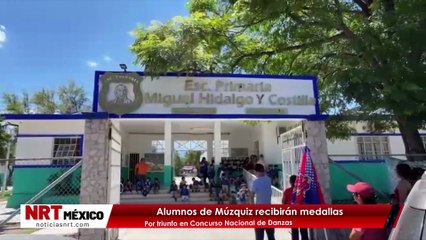 Alumnos de Múzquiz recibirán medallas por triunfo en Concurso Nacional de Danzas
