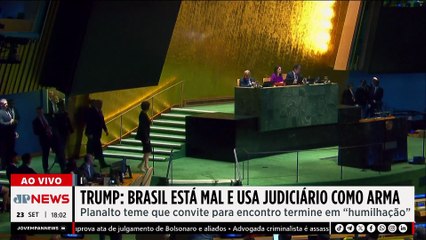 Donald Trump ‘humilha’ Brasil em discurso na ONU e deixa em aberto reunião com Lula