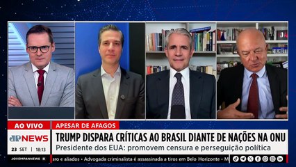 Motta avalia críticas de Trump ao Brasil e Lula: “Presidente dos EUA fez discurso duro”