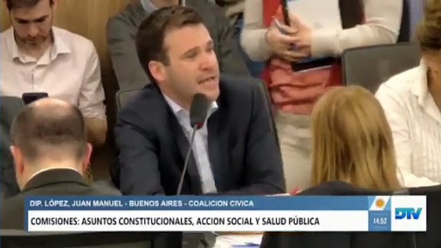 Comisión investigadora $LIBRA: la palabra del diputado Juan Manuel López, de la Coalición Cívica
