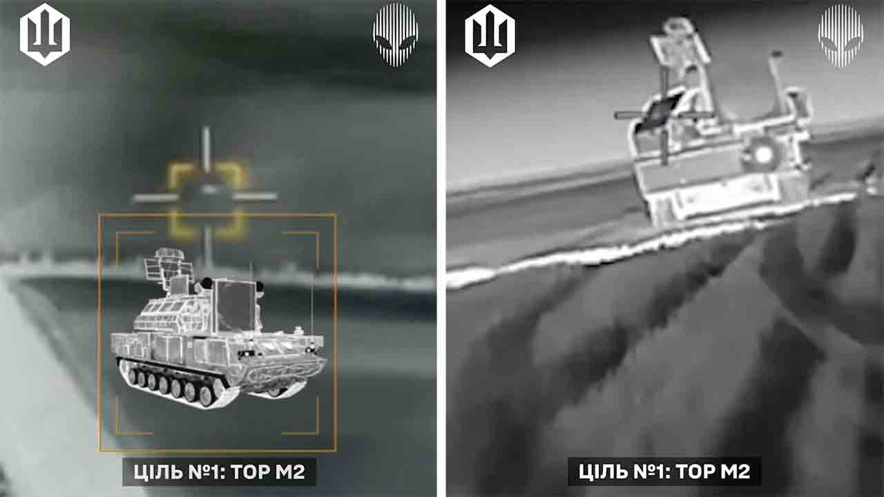 Nemesis-regimentet ødelægger to russiske Tor-M2-systemer i droneangreb