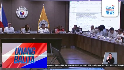 P6.793T panukalang budget sa 2026, aprubado na ng House Appropriations Committee | Unang Balita