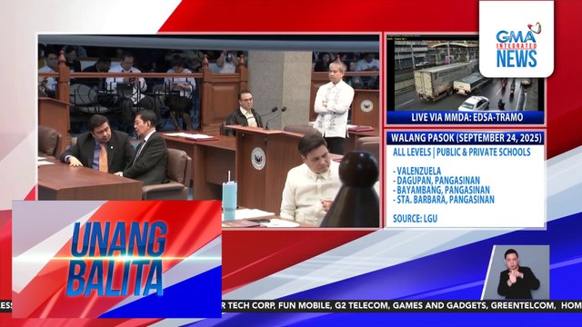 Sen. Jinggoy Estrada, itinangging tumanggap siya ng kickback sa flood control projects | Unang Balita