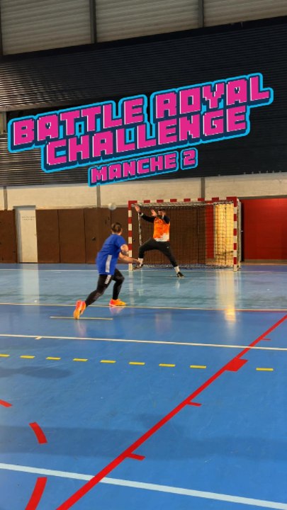 Battle royale challenge Partie 2 ! 🤾🏻‍♂️💥 #Handball #Hand #HandballPlayer #Challenge