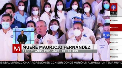 Homenaje en el Congreso de NL: minuto de silencio y aplausos por Mauricio Fernández