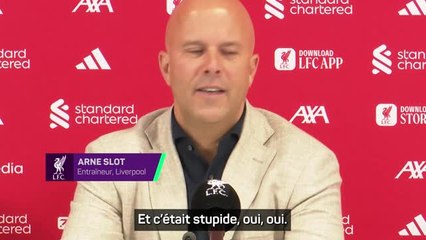 Liverpool - Arne Slot recadre Ekitiké : "C’était inutile et stupide"