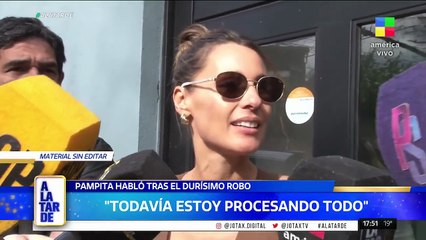 La angustia de Pampita tras el robo en su hogar y el temor de que alguien cercano revelara su ausencia
