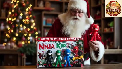 🎅 Santa Reviews Ninja Kidz Toys! | Best Christmas Gift Ideas 2025