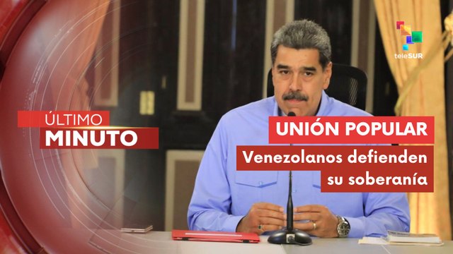 Pdte. Maduro afirmó que Venezuela está preparada para defender su soberanía