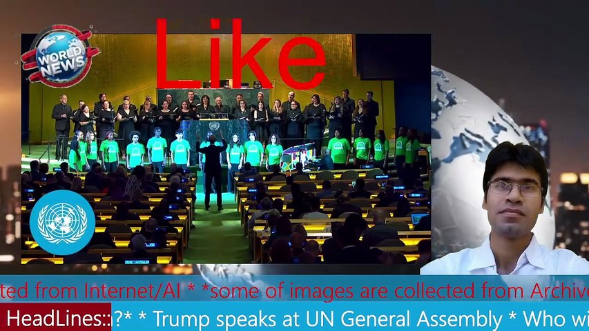 Trump speaks at UN General Assembly MHM NEWS