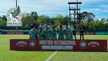 Selección Mexicana Sub-20 pierde frente a Colombia previo a la Copa del Mundo