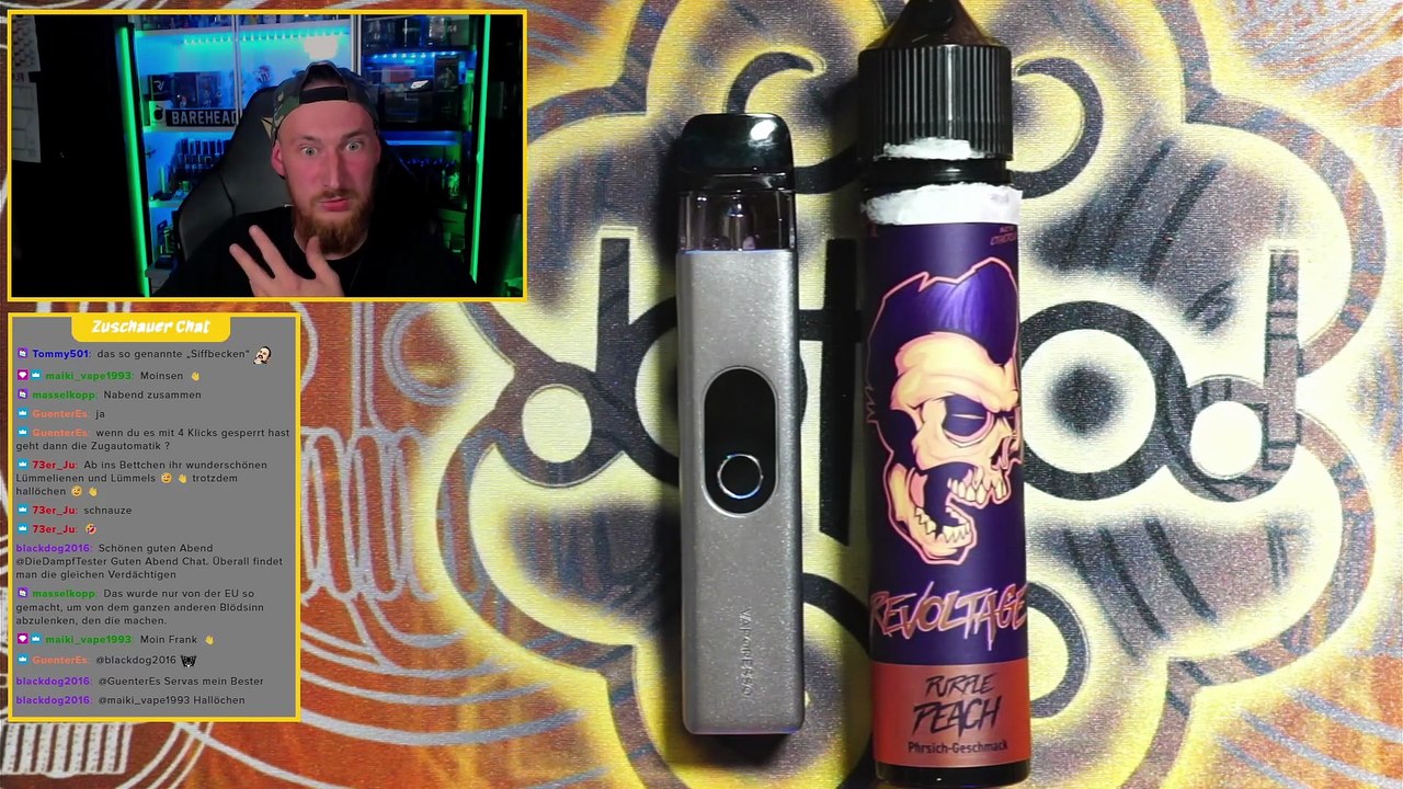 Revoltage Purple Preach Aroma Geschmackstest