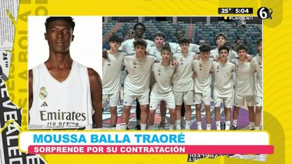 Mide 2,07, Moussa Balla Traoré la nueva estrella del Real Madrid