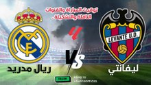 مباراة ليفانتي و ريال مدريد الموعد والقنوات الناقلة للبث المباشر والتشكيلة المتوقعة للفريقين