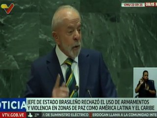 Presidente Lula da Silva rechazó el uso de la fuerza letal de EE.UU. en América Latina y el Caribe