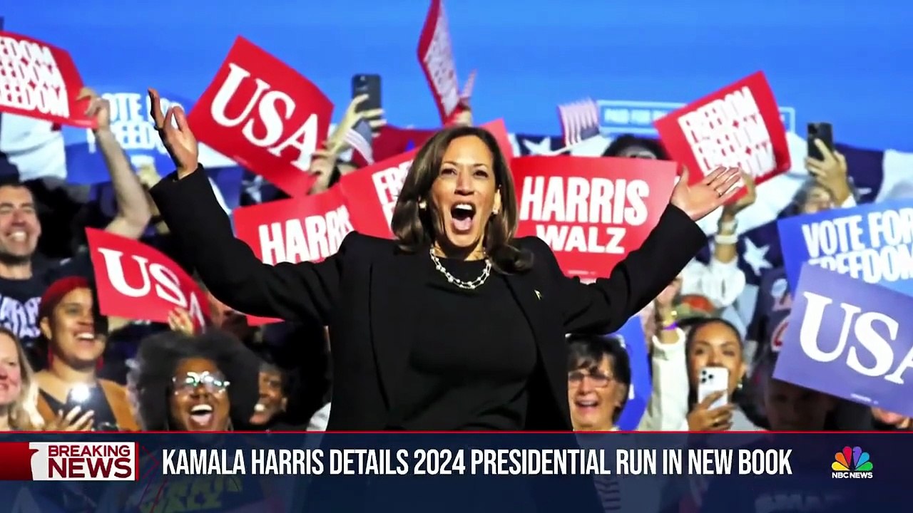 Kamala Harris details her presidential campaign