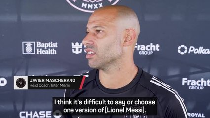 Messi is 'immune' to the passing of time - Mascherano