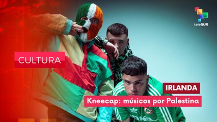 Grupo irlandés Kneecap en apoyo al pueblo palestino CULTURA EDICIÓN CENTRAL 23-09-2025