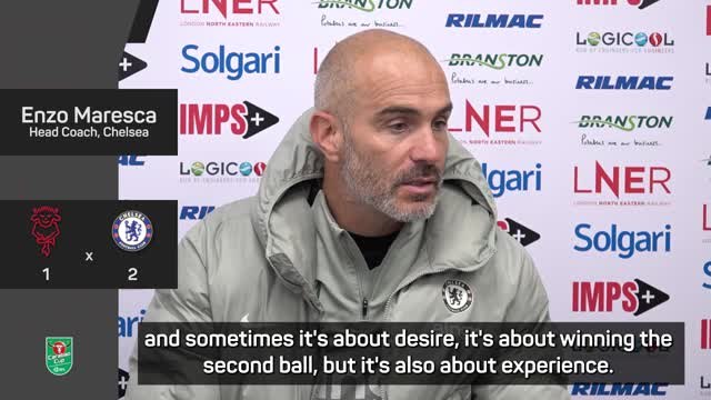 Maresca admits to half-time anger before Chelsea complete Lincoln comeback