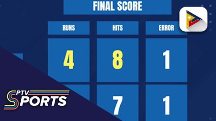 PH baseball team, hindi pinalad kontra China sa 2025 BFA Asian baseball