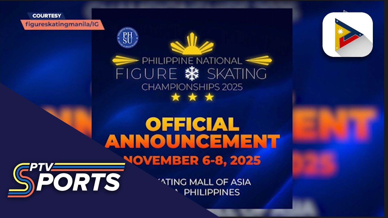 PH National Figure Skating Championships 2025 magsisimula sa November