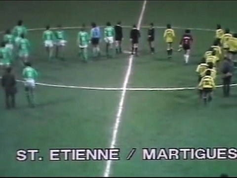 SAINT ETIENNE - MARTIGUES - 1983 - SAISON 1982/1983 -
