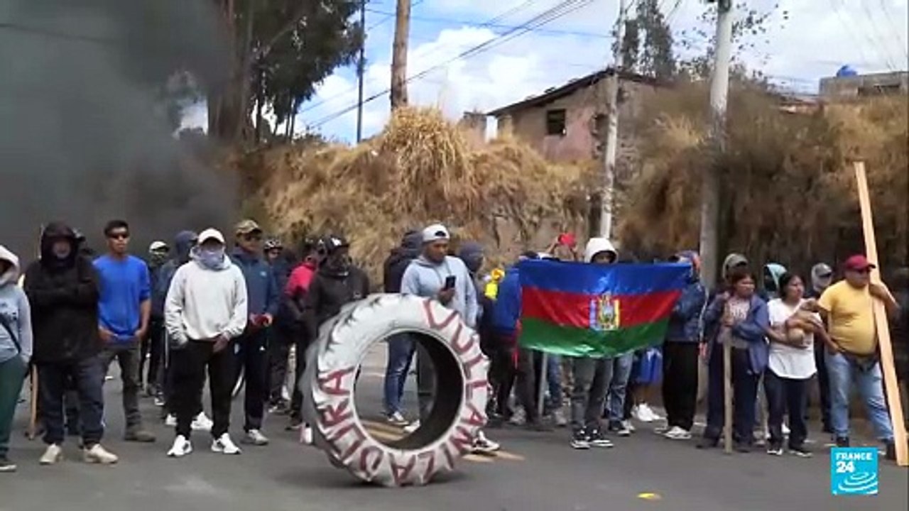 Manifestaciones, incendios y enfrentamientos en Ecuador por la reducción de subsidios al diésel