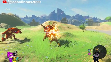 Zelda Breath of the Wild - O Dia que Link Escorregou