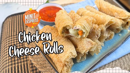 Chicken Cheese Rolls, Kudapan Yang Mudah & Bikin Ketagih