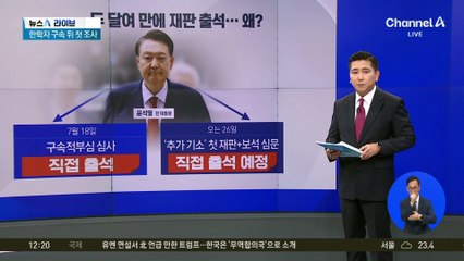 尹, 두 달여 만에 재판 출석…왜?