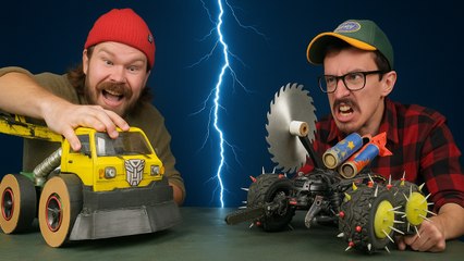 🚚 Monster Truck vs Skibidi Toilet – The Most EPIC DIY Battle Ever! 💥🚽