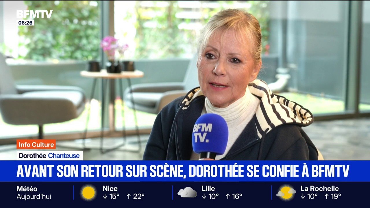 "Comme l'arrêt a été brutal, il a fallu que la vie reprenne un autre cours": à 72 ans, Dorothée se confie à BFMTV sur sa carrière avant son retour sur scène