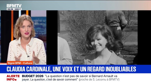 SIGNÉ BFM - Monument du cinéma, l'actrice franco-italienne Claudia Cardinale est morte à l'âge de 87 ans