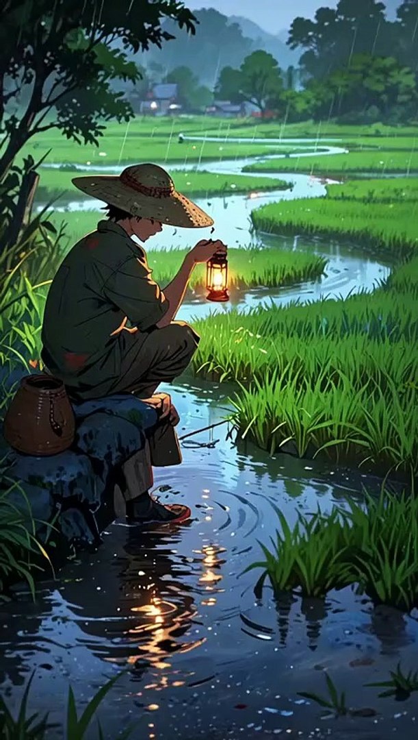 ⁣Rainlit Calm