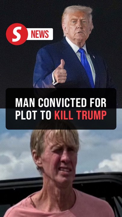 Man found guilty of attempted assassination in plot to kill Trump at Florida golf club