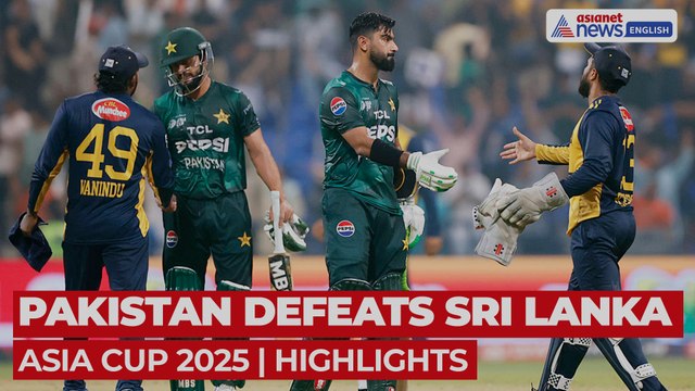 SL Vs PAK Asia Cup 2025 Highlights: Nawaz, Talat Guide Pakistan to 5-Wicket Win