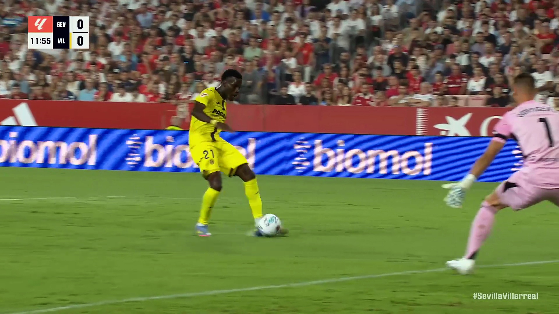 La Liga : Villarreal reste sur le podium en battant Séville