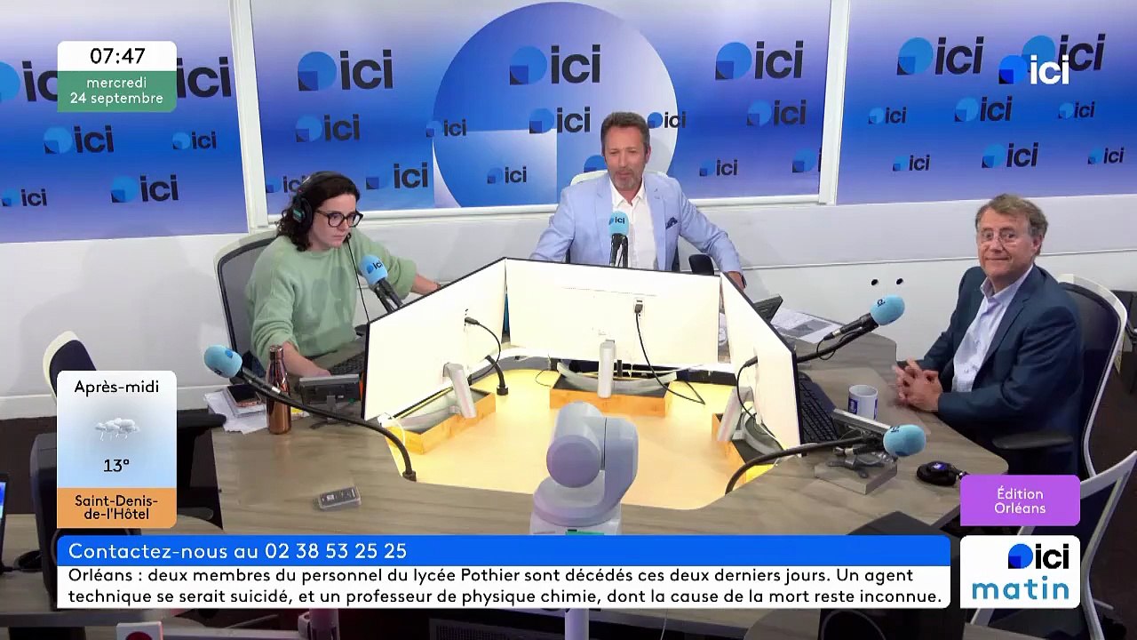 L'invité d'ICI Orléans : Serge Grouard