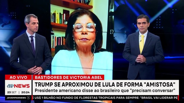 TRUMP QUER ENCONTRAR LULA NA PRÓXIMA SEMANA | JORNAL JOVEM PAN - 23/09/2025