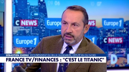 La situation de France Télévisions exaspère Sébastien Chenu