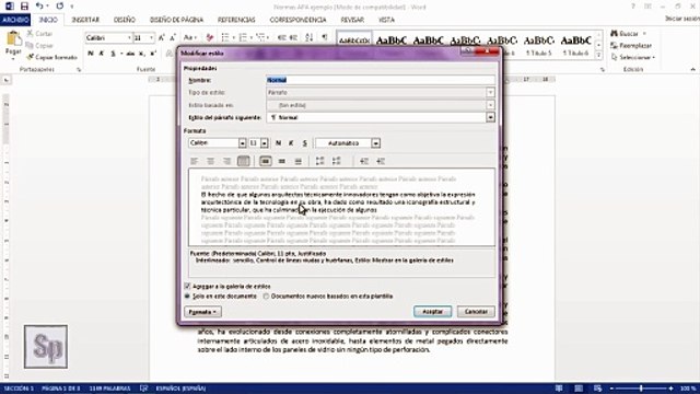 Word - Márgenes, textos y paginado según normas APA 6ta (sexta) edición. Tutorial en español HD