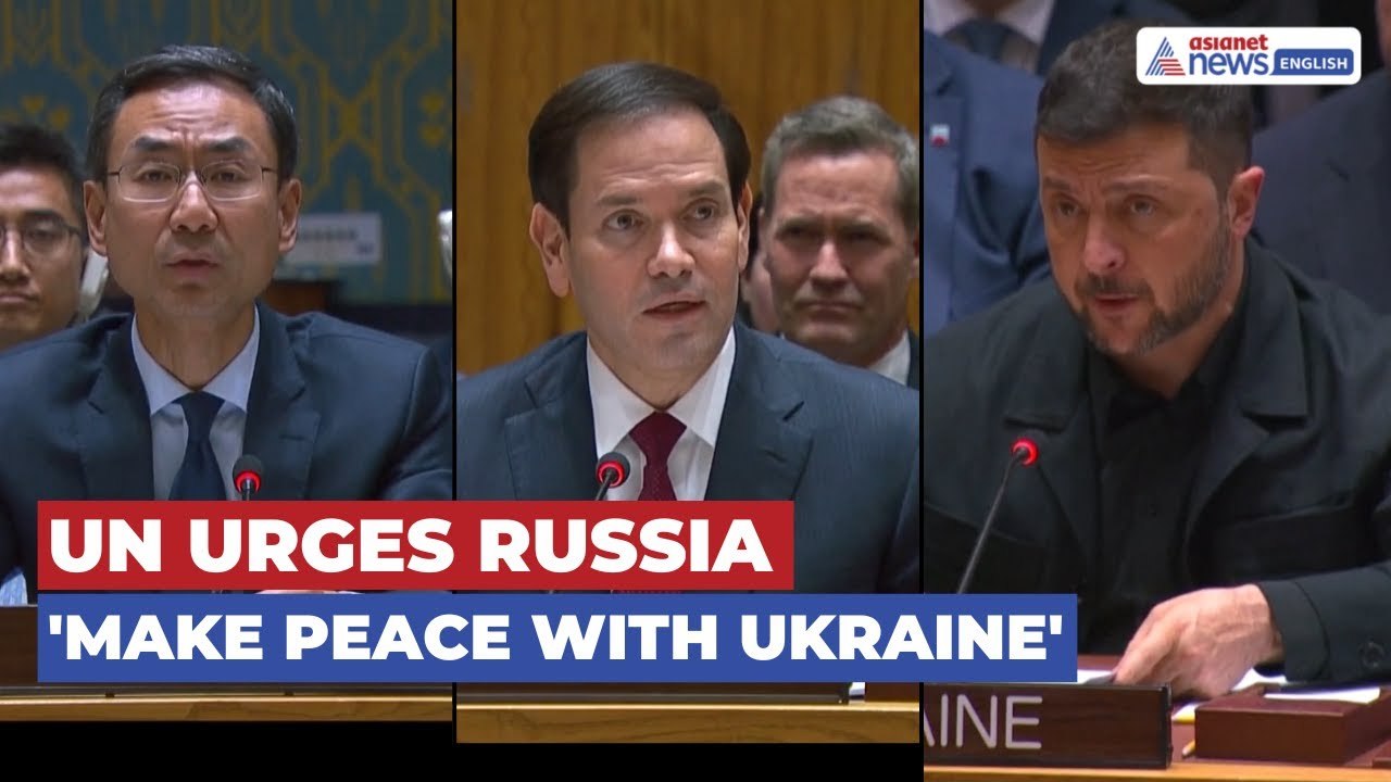 Guterres, EU, US Push Russia for Peace; Zelenskyy Calls Out China at UNSC
