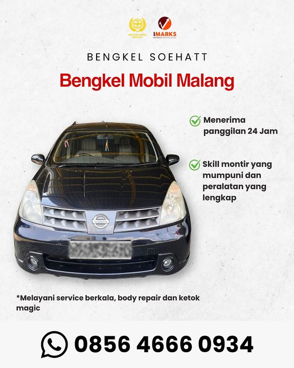 Hub. 0856 4666 0934, Rekomendasi Bengkel Mobil di Sukun Malang Bengkel SoeHatt