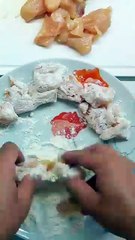 Bocconcini di pollo al limone e rosmarino con carote glassate