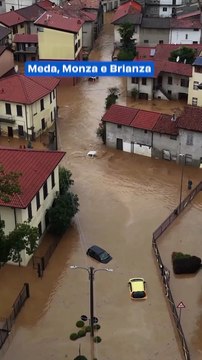 Esonda il Seveso: allagamenti a Niguarda e Prato Centenaro, situazione critica a Meda