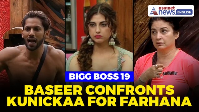 Bigg Boss 19: Baseer Fights Kunickaa, Accuses Her of Instigating Rift With Farhana in Kitchen Task!