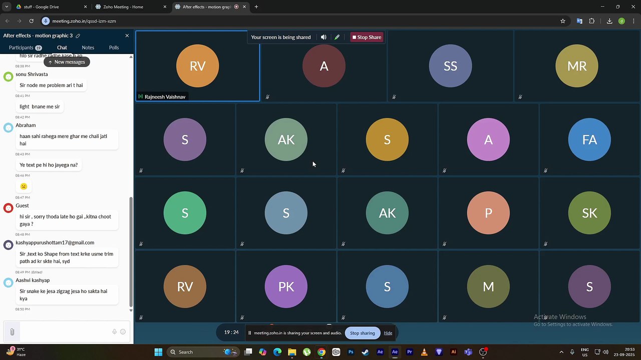 After Effects - Motion Graphic - 3 (Animation Course)