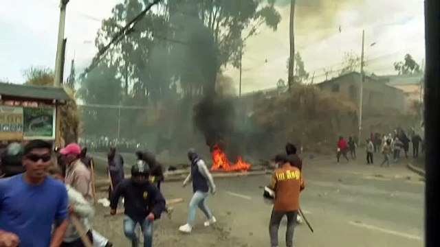 الإكوادور: اشتباكات مع الشرطة بسبب إلغاء دعم الديزل