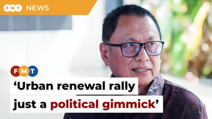 PAS Youth’s urban renewal rally just a political gimmick, says Umno leader